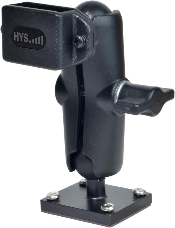 HYS Heavy Duty Drill Base Handheld Radio with Belt Clip Mount, Secure Grip, Versatile Compatibility, Easy Installation