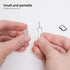 500pcs COHEALI Sim Tray Ejector Pins Universal Sim Removal Tool Needles for Smartphones Tablets Silver Maintenance