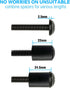 MOUNTUP Universal TV Mounting Hardware Kit Fits Most LED LCD OLED 4K TVs, Includes Screws and Anchors