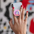 Nsotts (6 Pack) Collapsible Cell Phone Grip for Smartphones,Expanding Cellphone Holder for Phone - Colorful Pattern