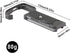 FocusFoto a7R a7 a7S Quick Release Baseplate QR Plate Mount for Sony V, IV, III Mirrorless Camera, Compatible