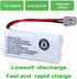 BAOBIAN BT-1021 BBTG0798001 Handset BT1021 BT-1008 BT-1016 2.4V 2 Pack Rechargeable Battery Replacement Compatible