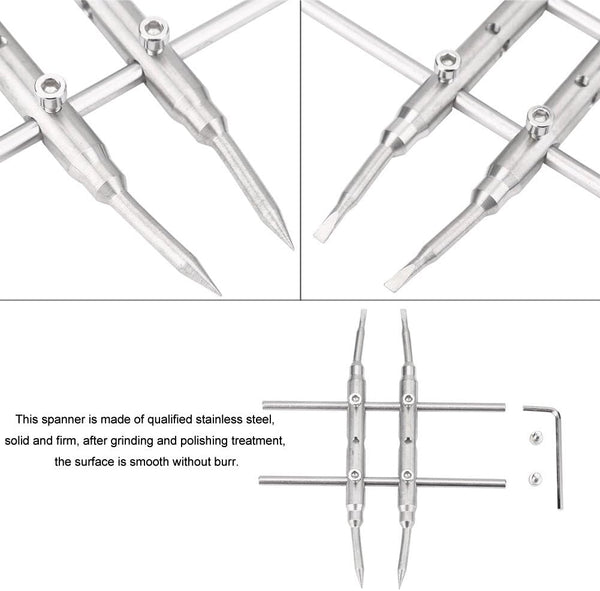 Professional Camera Lens Spanner Wrench, Repair Tool for DSLR Lens Maintenance