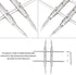 Professional Camera Lens Spanner Wrench, Repair Tool for DSLR Lens Maintenance