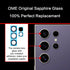 2PCS ASDAWN Back Rear Camera Lens Glass Replacement for Galaxy S24 Ultra 6.8 Inches Repair Kit