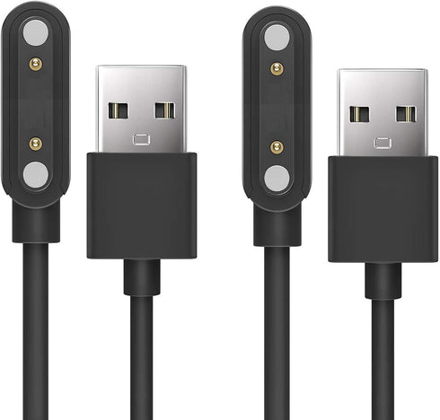 TOUCHELEX Gaea Smart Watch Charger, Lamshaw Magnetic USB Charging Cable Replacement for K802 1.28" Smart Watch