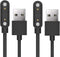 TOUCHELEX Gaea Smart Watch Charger, Lamshaw Magnetic USB Charging Cable Replacement for K802 1.28" Smart Watch