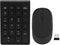 LICAEVEY Wireless Number Pad and Mouse Combo, Portable Ultra Slim 2.4G 22-Key USB
