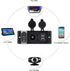 12V Waterproof Cigarette Lighter Socket, Dual USB Power Socket Switch Panel for Car RV Marine Boat