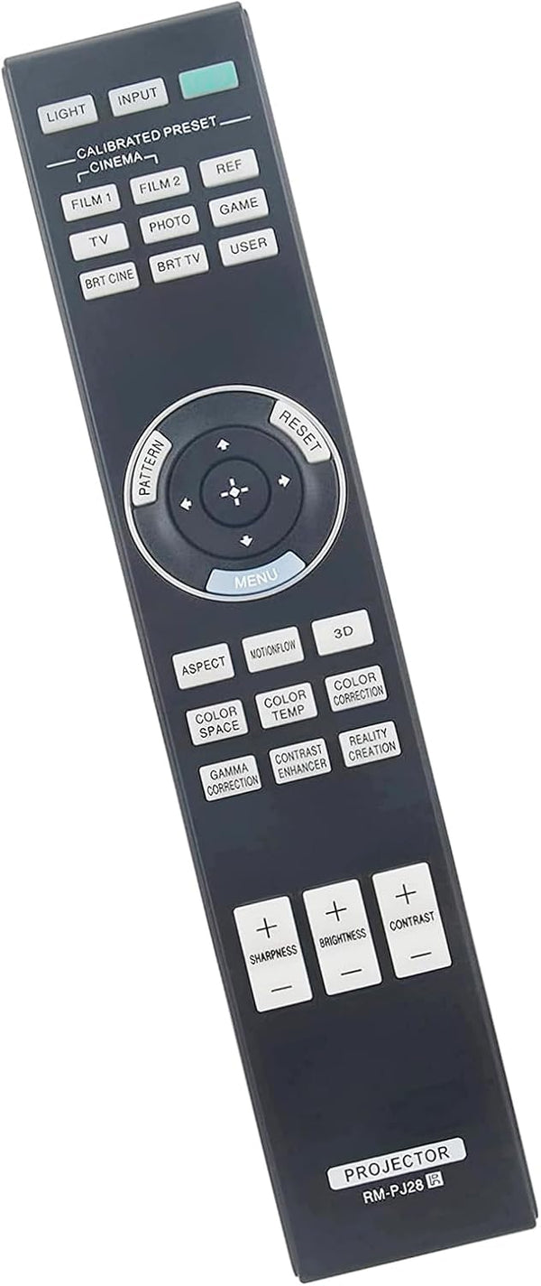 ALLIMITY RM-PJ28 Replacement Remote Control, Compatible with Sony Video Projector 4K Home Cinema, PJVW70, RM-PJ20,