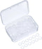 Sumind 200 Pieces O Ring Keyboard, O Rings Keycaps, Clear Rubber Keycap Dampeners
