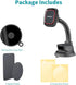 APPS2Car Magnetic Phone Holder for Car, Dashboard Windshield Phone Holder Mount with Flexible Arm & Built-in Strong