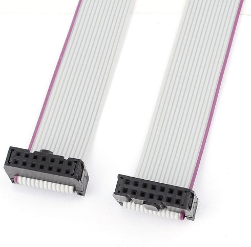 uxcell IDC 14-Pin Female to Female Connector - Hard Drive Flat Ribbon Cable