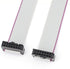 uxcell IDC 14-Pin Female to Female Connector - Hard Drive Flat Ribbon Cable