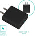 Cordinate 1 USB-C Port Wall Charger, 20W, Power Delivery, Fast Charge, Compact, Great for Travel, Compatible with Apple, Samsung, LG, Google, and Microsoft products, Charcoal, 58784