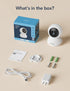 GNCC 2K 2.4/5GHz, 2-Way WiFi Cameras for Home Security, Security Camera Indoor, Baby/Pet Camera with Phone App, Motion
