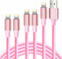 Cugunu iPhone Charger 5 Pack: MFi Certified 3/3/6/6/10FT Nylon Braided Fast Charging Cable for iPhone 14/13/12/11/SE -