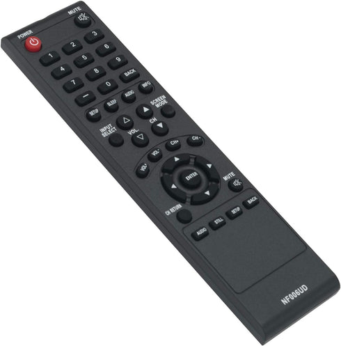 New Replacement Remote Control NF006UD for Sylvania Emerson Symphonic TVS EWL3706A, LC320EM8, WF32L66626LG