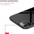 Case for iPhone 12 Pro Max - Full Camera Lens Protector, Slim Cover 6.7 inch, Tempered Glass Quality, Black