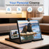 KUVPIUS 16" 3D Mobile Phone Screen Magnifier, HD Screen Amplifier Projector for Movies, Anti-Blue Light Eye-Protecting