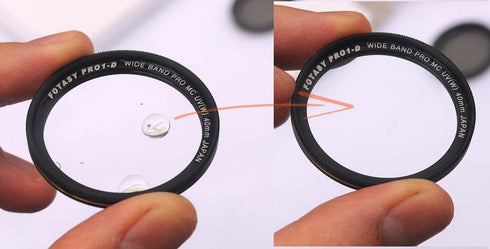 Fotasy 49mm Ultra Slim Circular PL Lens Filter, Nano Coatings MRC Multi Resistant Coating, 16 Layers Multi-Coated