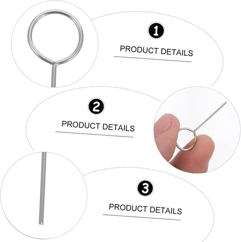 500pcs CHILDWEET Sim Eject Tool Sim Card Remover for for Smartphone Practical Accessory for Mobile Devices