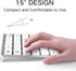 PINKCAT Wireless Number Pad, 28 Keys Numeric Keypad with 2.4G Mini USB Receiver for Laptop, PC, Notebook, Desktop,