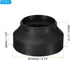 PATIKIL 72mm Camera Lens Hood, 2Pcs Rubber Collapsible Lens Protector Anti-Reflection Blocks Excess Sunlight Enhance Camera Photography for Nikon, for Fujifilm, for Pentax, for Leica