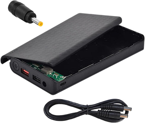 WikoNasc 18650 Rechargeable Battery Banks Modulars Build Set Fast Charging Double Ports LED