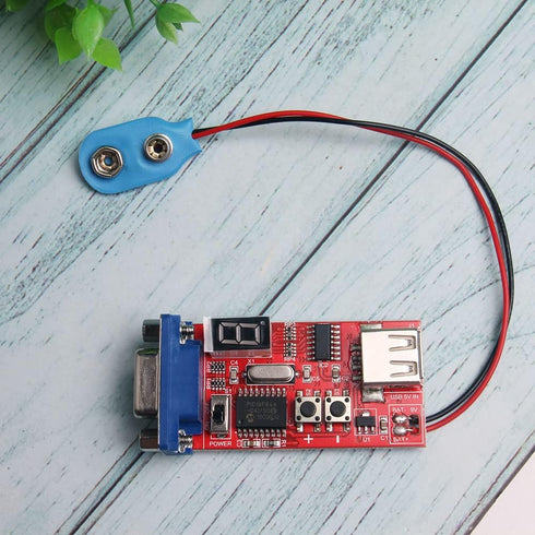 Comimark 2Pcs VGA Signal Generator, LCD Display Tester, 7V-12V Power Input
