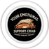 Feelin' Salty Crab Beach Ocean Waves Nature Tee Your Emotional Support Crab Avoiding Problems Together Funny PopSockets