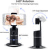 Mcbazel Auto Face Tracking Tripod, Rechargeable Battery, 360° Rotation Phone Tracking Holder for Live Streaming