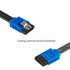 3 Pack 6Gbps 18 Inch SATA Cable III, Benfei SATA Cable III Straight HDD SDD Data Cable with Locking Latch for SATA HDD