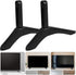 Kisangel Tv Stand Tabletop Base Bracket Support Holder for Distance Tvs Up to Triangle Structure for Stable Desktop Use