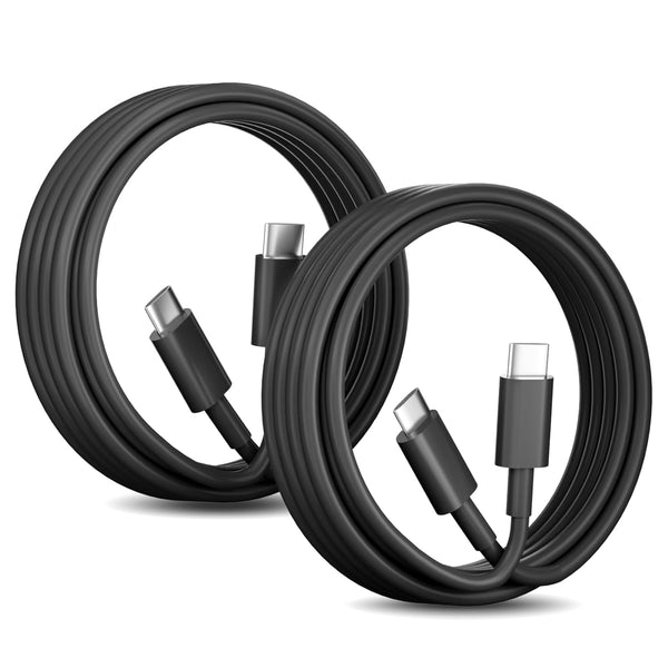 Generic 60W 2-Pack 6ft Type C USB C to USB C, Fast Charging