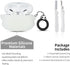 Compatible Charging Case Cover for Apple AirPods Pro 2nd/1st Generation with Cleaner Kit, Luminous 3D Halloween Ghost