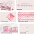 EPOMAKER Set 123 61/68/84/87/98/100/104-Key Lusterfly Jelly Keycaps - Keys Double-Shot Laser Engraved, MDA Profile