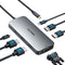 imokin USB C Docking Station Dual Monitor, 7 in 1 USBC to Dual