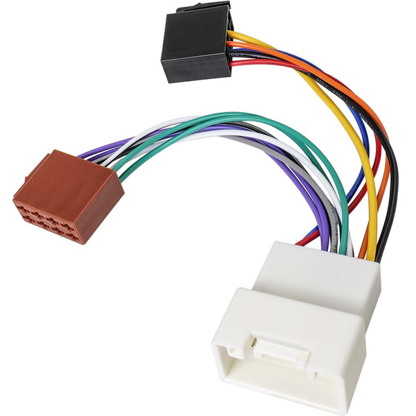 ISO Radio Wiring Harness Car Stereo Wire Adapter Compatible with Mitsubishi Outlander