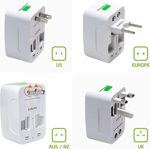 Works For i-mate JAM by Cellet 90% Worldwide Power Adapter Works for HTC i-Mate JAM is Universal for of Travel Between