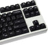 Gliging 130 Keys PBT Japanese Keycaps, Cherry Profile DYE-Sub Navy Theme Minimalist Style for Mechanical Keyboard