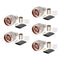 XRDS -RF 5 Pack N Male Crimp Connector 50 ohm Plug for LMR400 Belden 9913 RG8