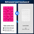 Silicone Suction Phone Holder Mount, Adhesive Phone Accessory for iPhone and Android, Hands-Free Mirror Shower Holder