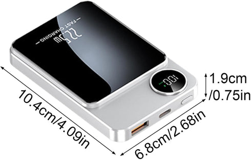 Generic Magnetic Wireless Charger Pad - Fast Charging Hub, Wireless Phone Charger with Device Support, Charging