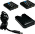 TaKicola NP-40 2 NP-40 3.7V 800mAh Battery Charger, Digital Camera Battery Charger with Pieces CAS. Li-ion Rechargeable