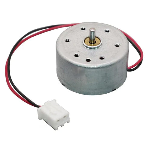 KIQPEEFK 0.5-12V, 0.98nm (2400RPM 0.5-12V 7) Miniature DC Motor Brushed Metal Motor for Audio Equipment, Toys, Robots