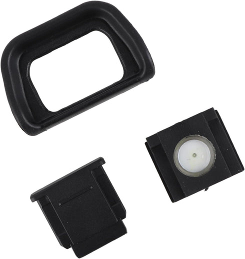 A6000 A6100 A6300 A5000 Bewinner Camera Eyepiece Cover Viewfinder Eyecup with Level Tool & Cold Shoe Cover