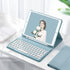 Keyboard Case for iPad Mini 5/4, Wireless Bluetooth Keyboard with Soft Back Cover & Pencil Holder, Teal