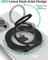 Magnetic Phone Grip for MagSafe, Double-Sided Adjustable Phone Ring Holder, Compatible with iPhone 15-12 Pro Max