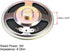 uxcell 3W 8 Ohm Micro Internal Speaker Magnet Loudspeaker 77mm Dia, 4pcs